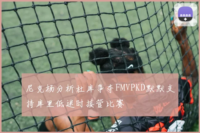 尼克杨分析杜库争夺FMVPKD默默支持库里低迷时接管比赛